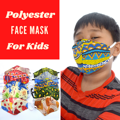 Polyester Face Mask for Kids-#23-1