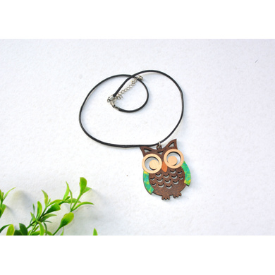 Owl TRASHformation Necklace-2