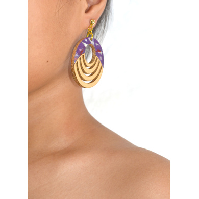 Oval Environment TRASHformation Earrings-CET0000007