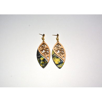 Butterfly Garden TRASHformation Earrings-1