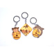 Bohol Souvenir Wood Keychains-Chocolate Hills-1-sm