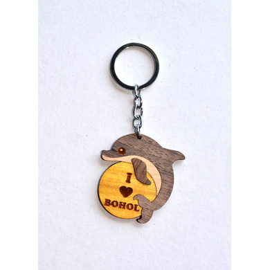 Bohol Souvenir Wood Keychains-Chocolate Hills-4