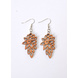 Floral Tease Wooden Earrings-CWE0000008-sm