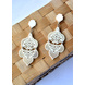 Regal Crown Wood Earrings-CWE0000012-sm