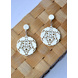 Royal Majesty Wood Earrings-1-sm