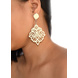 Beauty Queen Wood Earrings-1-sm