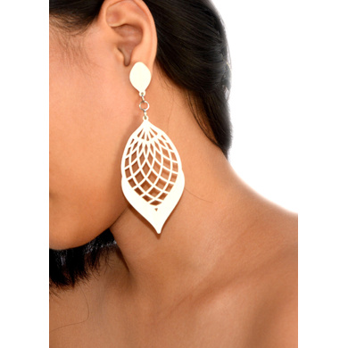 Wild Lemon Wood Earrings-1