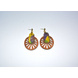 Mother Earth's Wheel TRASHformation Earrings-1-sm