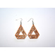 Geometric Triangle Wood Earrings-CWE0000026-sm