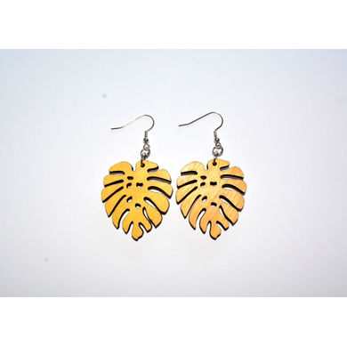 Deliciosa Wood Earrings-CWE0000030