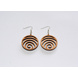 Ocean Wave Wood Earrings-CWE0000034-sm