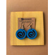 Spiraling Beauty Colored Wood Earrings-CWE0000068-sm