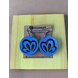 Inner Leaves Colored Wood Earrings-CWE0000074-sm