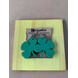 Lucky Clover Colored Wood Earrings-CWE0000073-sm